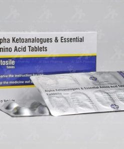 Ketosile (Alpha Ketoanalogues & Essential Amino Acid) điều trị thận mạn tính