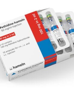 Pethidine 100mg/2ml Hameln -thuốc giảm đau mạnh