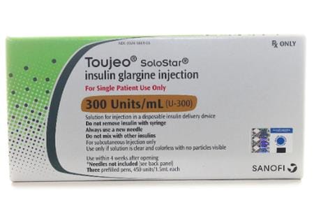 Thông tin thuốc Toujeo SoloStar để điều trị tiểu đường