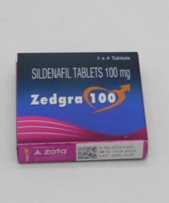 Zedgra 100 (Sildenafil 100mg) hộp 4 viên- điều trị rối loạn cương dương