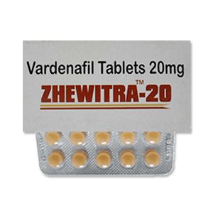ZHEWITRA 20 (Vardenafil 20mg) -thuốc điều trị rối loạn cương dương 2 Zhewitra Vardenafil 20 mg công dụng gì? ở đâu bán? |thuoctotgiasi.com