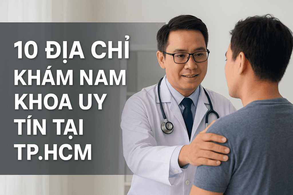 Địa Chỉ Khám Nam Khoa Uy Tín Tại TP.HCM | Top 10 Bệnh Viện & Phòng Khám 1 dia chi kham nam khoa tphcm