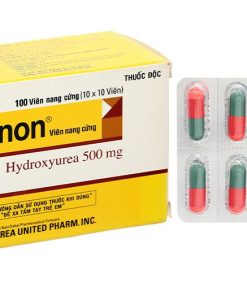 Hytinon 500mg Korea United – Điều trị bạch cầu mạn tính dòng tủy 1 hytinon 500mg korea united dieu tri bach cau man tinh dong tuy 7605 e1758877028157