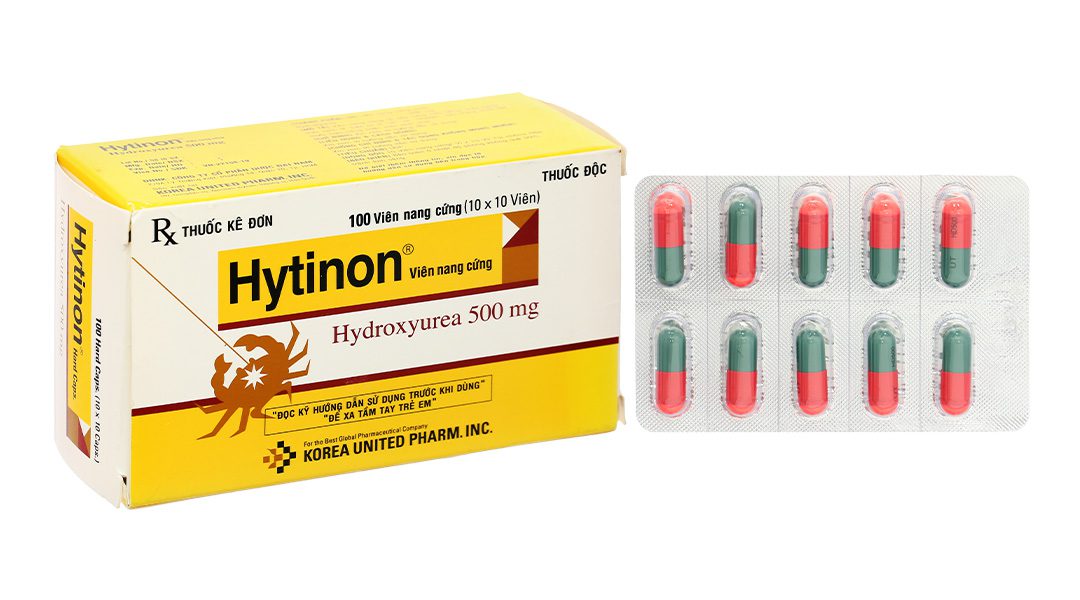 Hytinon 500mg Korea United – Điều trị bạch cầu mạn tính dòng tủy 2 Hytinon 500mg Korea United – Điều trị bạch cầu mạn tính dòng tủy |thuoctotgiasi.com