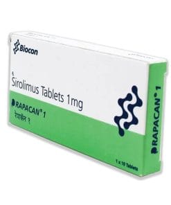 Sirolimus Tablets 1mg PARACAN 1 Biocon thuốc dự phòng thải ghép thận