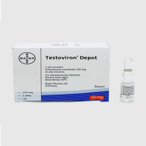Testoviron Depot 250mg (Testosterone enanthate) hộp 3 ống x 1ml 6 Testoviron Depot 250 Mg Injection Testoviron 250 giá bao nhiêu? |thuoctotgiasi.com
