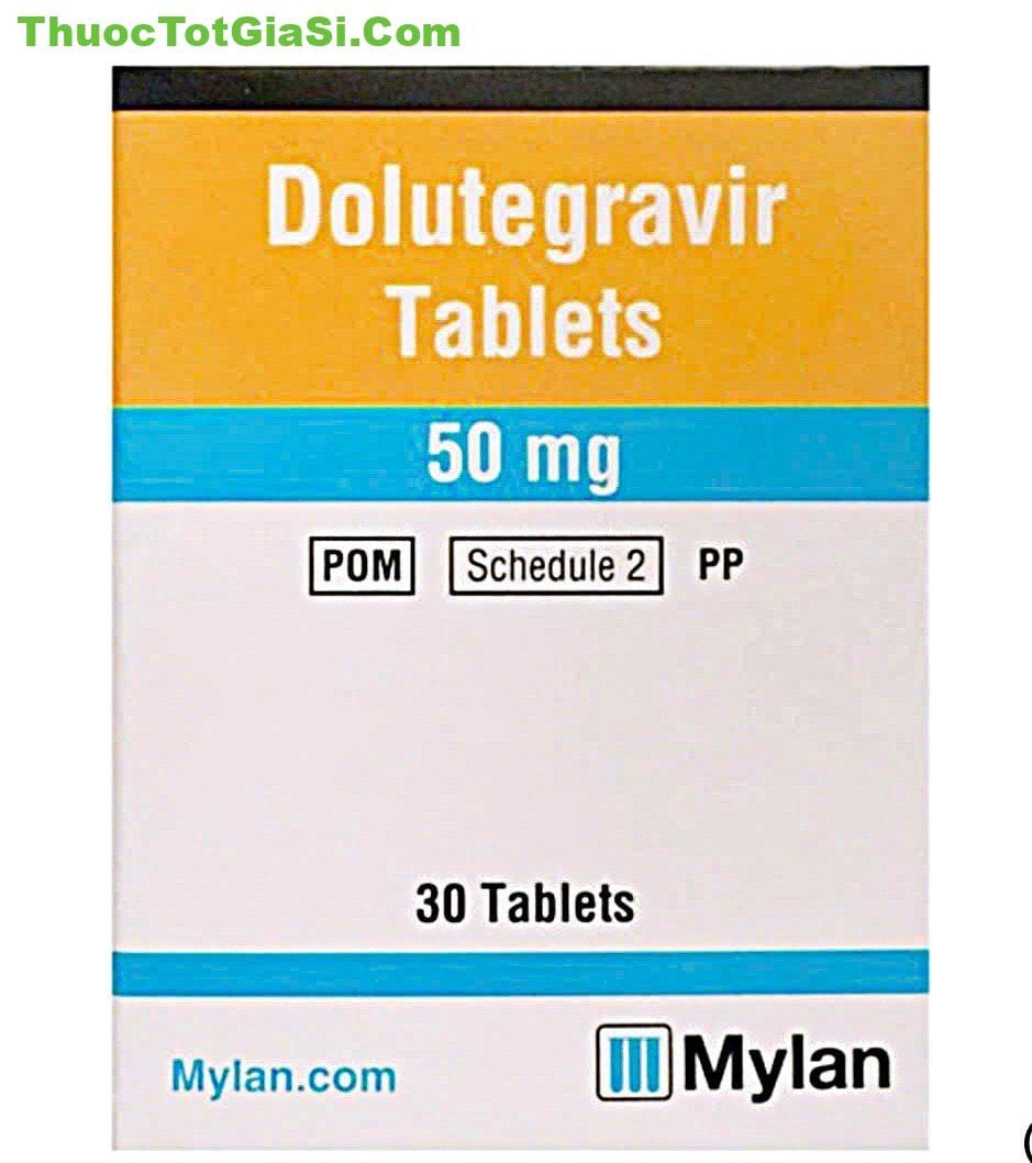 Dolutegravir 50mg Mylan điều trị HIV hiệu quả Dolutegravir 50mg Mylan điều trị HIV hiệu quả