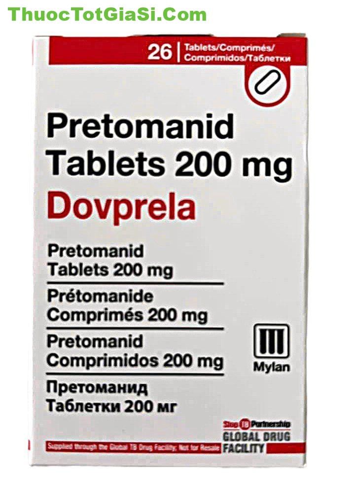 Dovprela (Pretomanid Tablets 200mg dovprela 200 mg