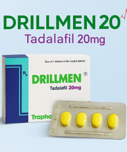 VIGA (Tadalafil 20mg) – Tăng Cường Sinh Lý Nam, Duy Trì Bản Lĩnh 36 Giờ 2 Driillmen 20 Tadalafil 20mg