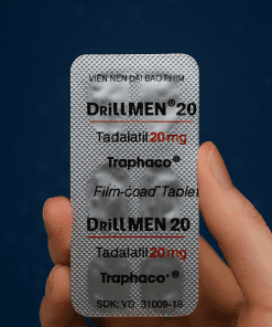 Thuốc Drillmen 20 (Tadalafil 20mg) Traphaco – Tăng cường sinh lý nam, lấy lại phong độ 1 Thuốc Drillmen 20 (Tadalafil 20mg) Traphaco