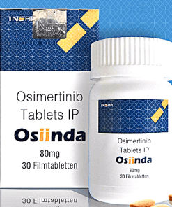 Osiinda 80 (Osimertinib 80mg) – Thuốc điều trị ung thư phổi EGFR chính hãng Indar 1 Osiinda 80 (Osimertinib 80mg) – Thuốc điều trị ung thư phổi EGFR chính hãng Indar