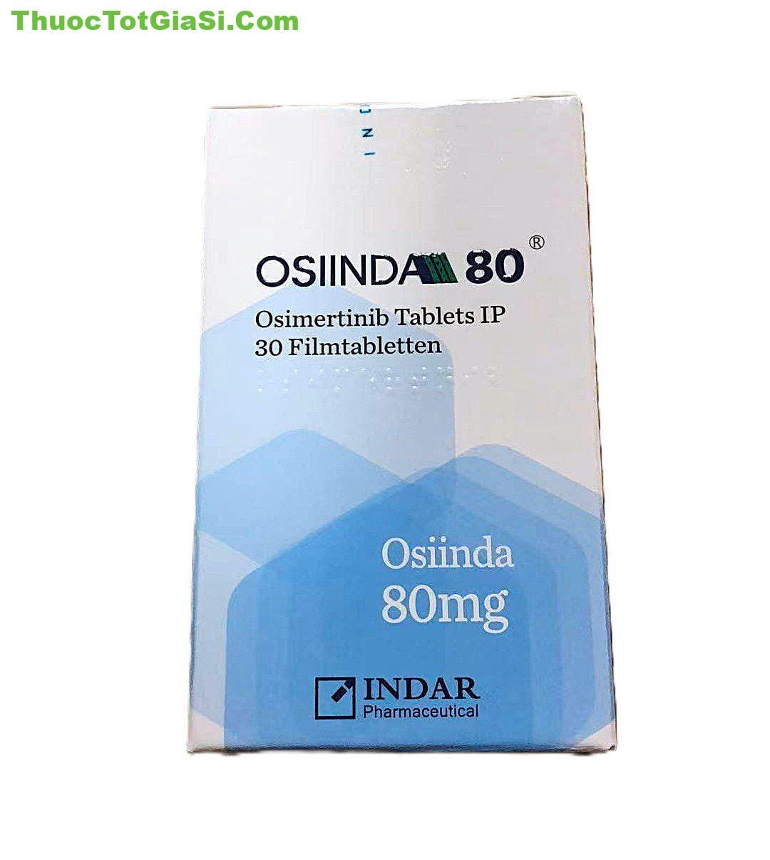 Osiinda 80 (Osimertinib 80mg) Osiinda 80 (Osimertinib 80mg) – Thuốc điều trị ung thư phổi EGFR chính hãng Indar