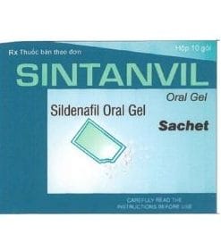 Sintanvil Oral Gel (Sildenafil 100mg) – Tăng cường sinh lý nam, cải thiện rối loạn cương dương hiệu quả 1 Sintanvil Oral Gel Sildenafil 100mg