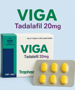 Viga Tadalafil 20mg điều trị rối loạn cương dương
