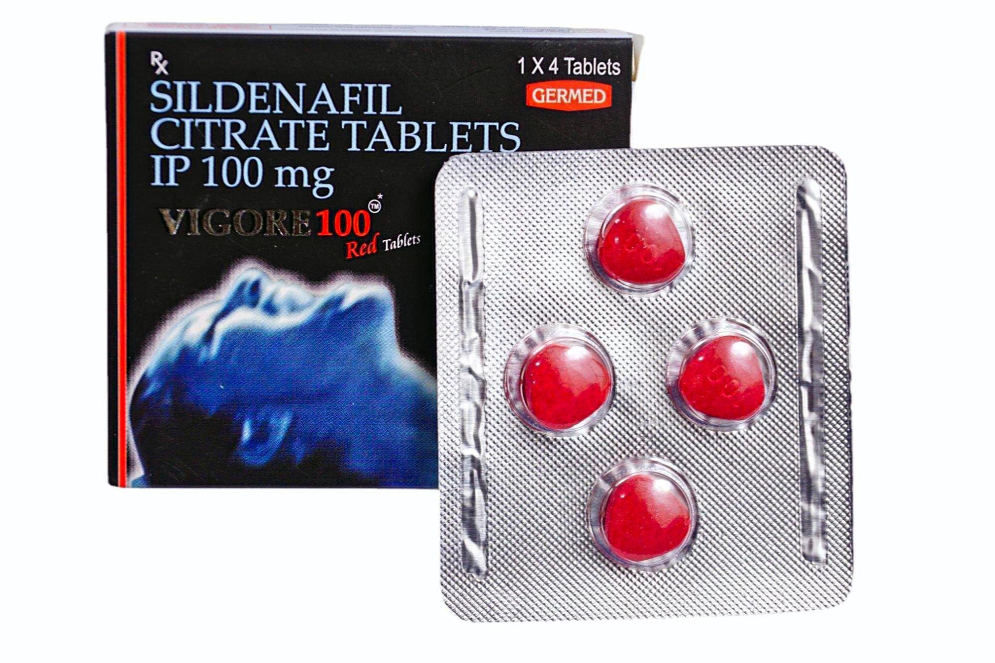 Vigore 100 (Sildenafil 100mg) – Thuốc tăng cường sinh lý nam, hỗ trợ trị rối loạn cương dương 6 Vigore 100 Mg