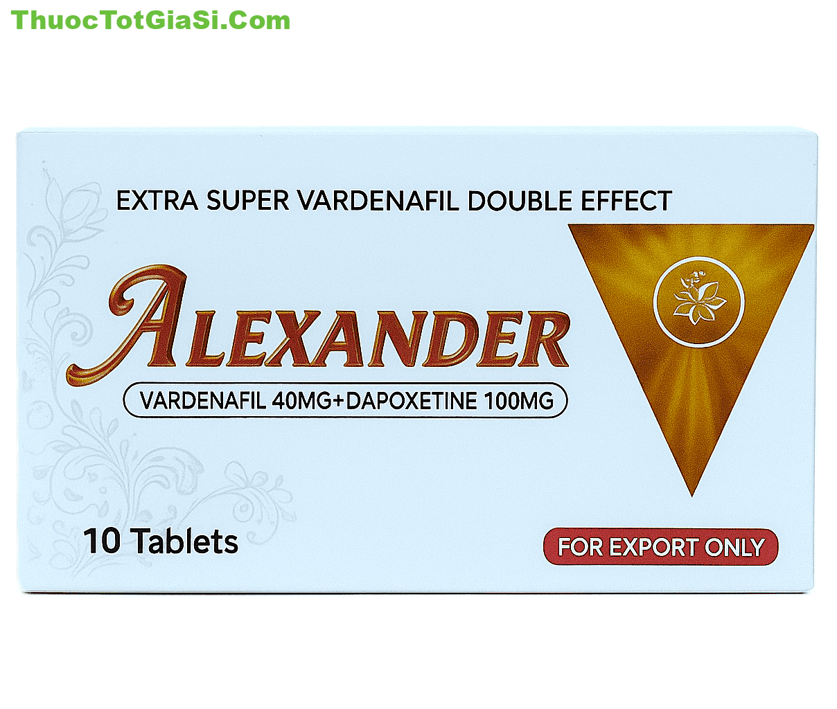 Alexander (Vardenafil 40mg + Dapoxetine 100mg) Alexander (Vardenafil 40mg + Dapoxetine 100mg)