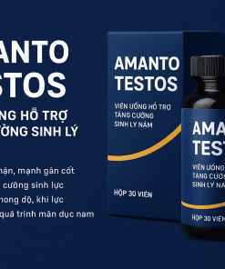 Amanto Testos – Viên Uống Hỗ Trợ Tăng Cường Sinh Lý Nam, Bổ Sung Testosterone Tự Nhiên 3 AMANTO TESTOS – Hỗ trợ tăng cường sinh lực & phong độ nam giới