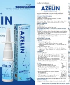 Azelin VCP – Xịt Mũi Giảm Viêm Mũi Dị Ứng, Chảy Nước Mũi, Viêm Xoang