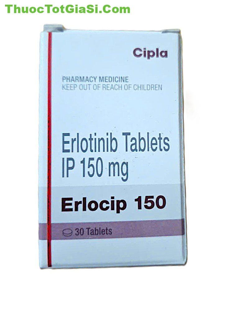 Erlocip 150 Erlotinib 150mg – Thuốc điều trị ung thư phổi hiệu quả, chính hãng, giá tốt Erlocip 150 Erlotinib 150mg – Thuốc điều trị ung thư phổi hiệu quả, chính hãng, giá tốt