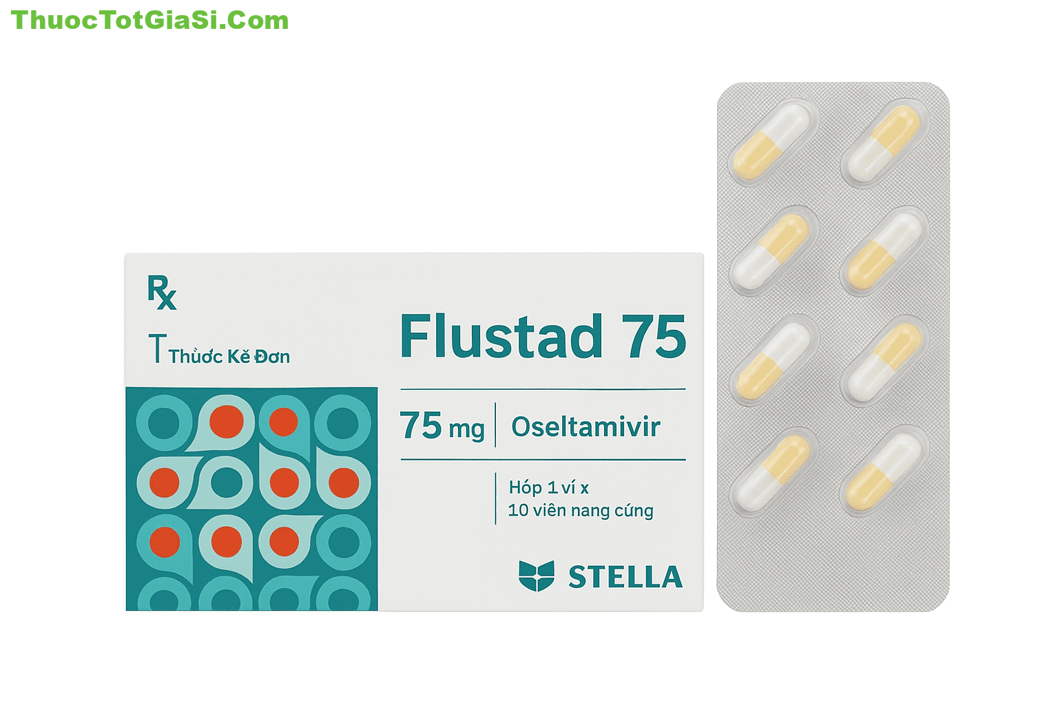 Flustad 75 – STELLA điều trị cúm A B Flustad 75 – STELLA điều trị cúm A B