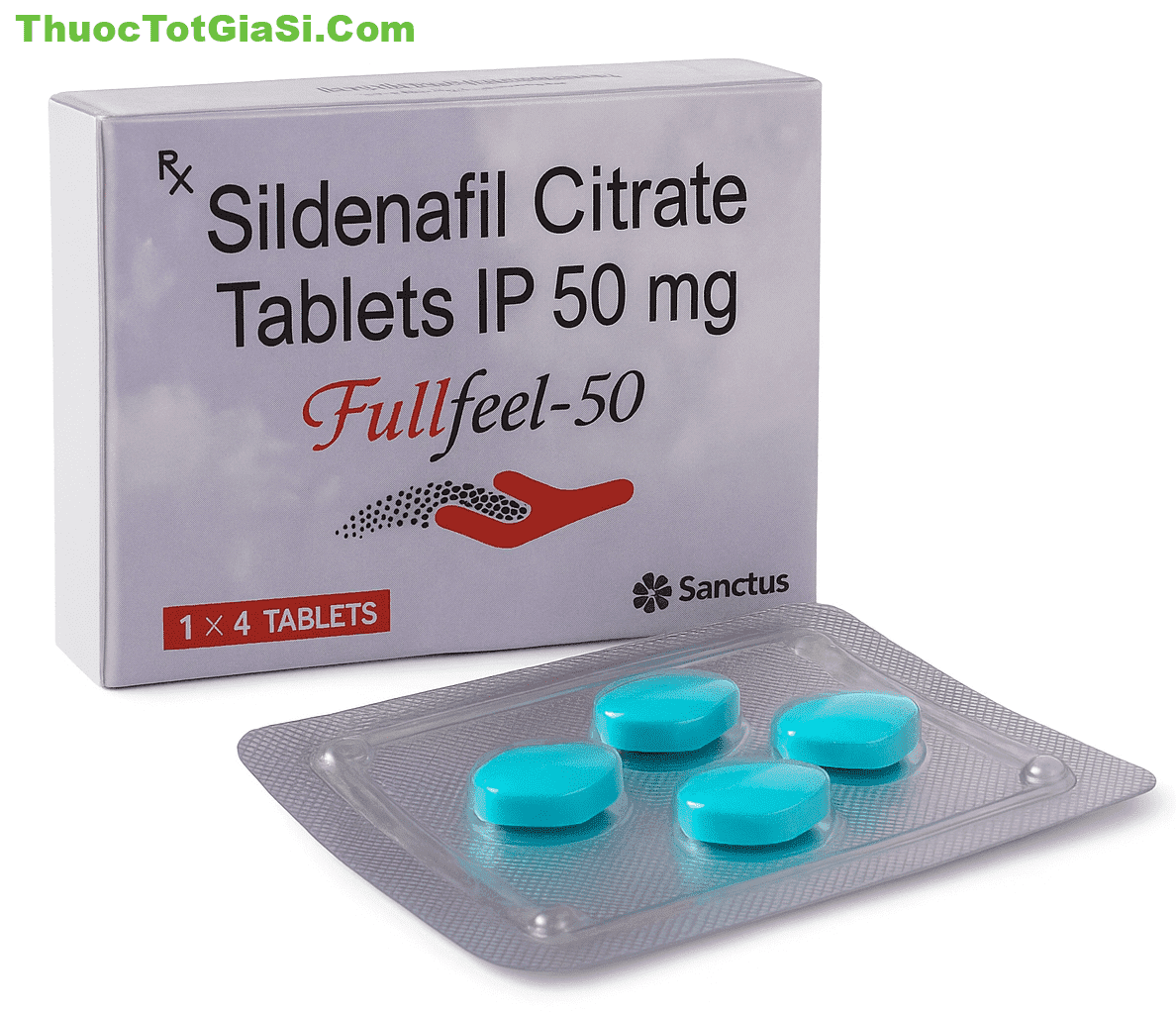 Fullfeel 50 (Sildenafil Citrate 50mg) dieu tri roi loan cương duong Fullfeel-50 (Sildenafil Citrate 50mg)