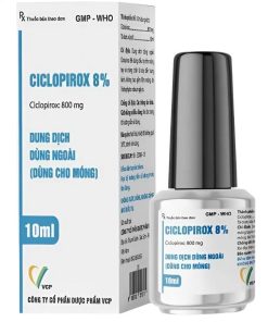 Sơn móng Ciclopirox 8% VCP 10ml điều trị nấm móng tay, nấm móng chân 1 Sơn móng Ciclopirox 8%
