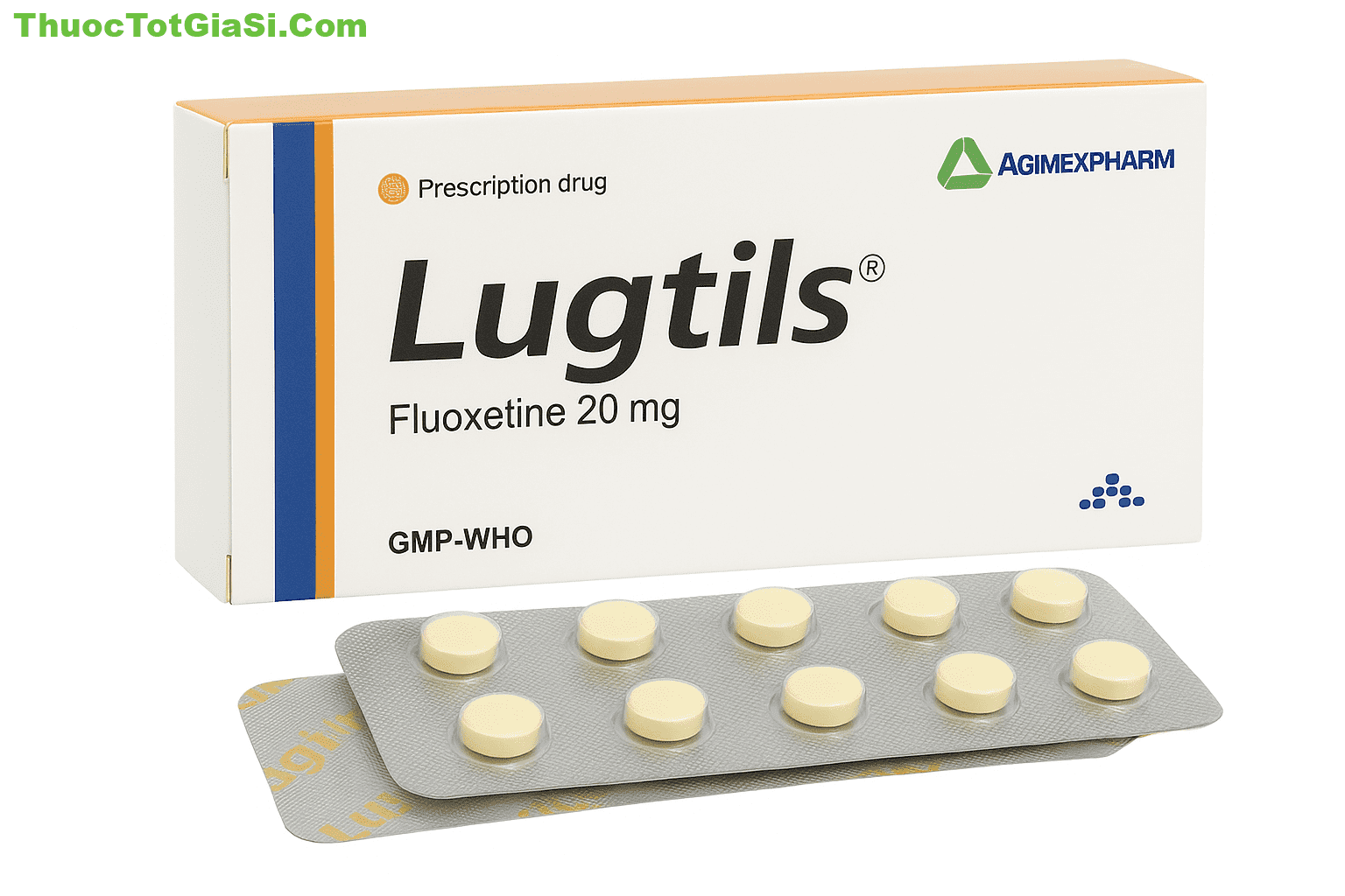 Thuốc Lugtils Fluoxetine 20mg – Điều trị trầm cảm, lo âu & ám ảnh cưỡng chế hiệu quả Thuốc Lugtils Fluoxetine 20mg – Điều trị trầm cảm, lo âu & ám ảnh cưỡng chế hiệu quả