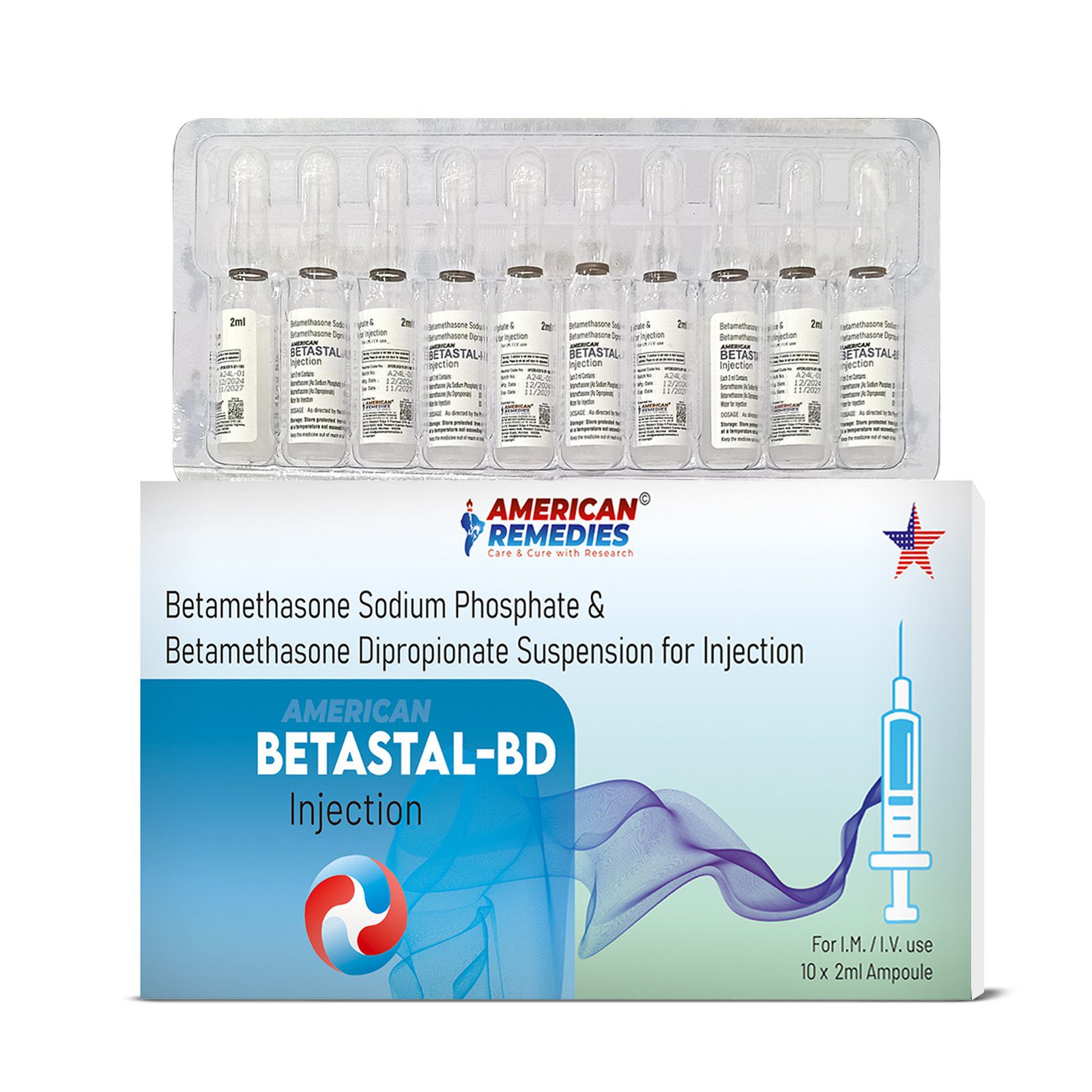 Betastal-BD Injection – Thuốc Tiêm Betamethasone Kép Chống Viêm Mạnh 3 Betastal-BD Injection - American
