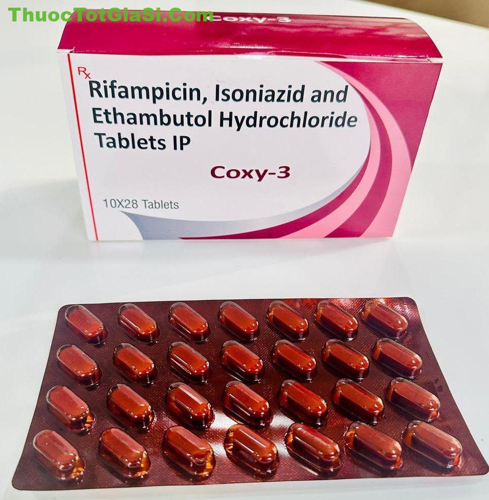thuoc-coxy-3-rifampicin-isoniazid-ethambutol-tablets-ip-dieu-tri-lao-9694 Thuốc Coxy-3 – Rifampicin, Isoniazid & Ethambutol Tablets IP Điều Trị Lao