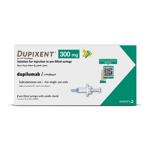 Dupixent 300 mg 2 Prefilled Syringe 2 ml |thuoctotgiasi.com