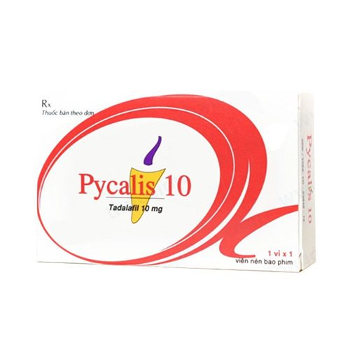 Pycalis 10mg điều trị rối loạn cương dương