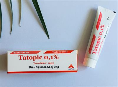 Thuốc Tatopic 0,1% (Tacrolimus 1mg/g) | Công dụng, Cách dùng, Giá bán 2 Tatopic 0.1% điều trị viêm da dị ứng |thuoctotgiasi.com