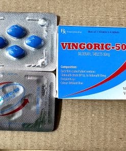 Vingoric 50 – Sildenafil 50mg hỗ trợ điều trị rối loạn cương dương Hộp 1 vỉ x 4 viên 2 Vingoric 50 – Sildenafil 50mg hỗ trợ điều trị rối loạn cương dương
