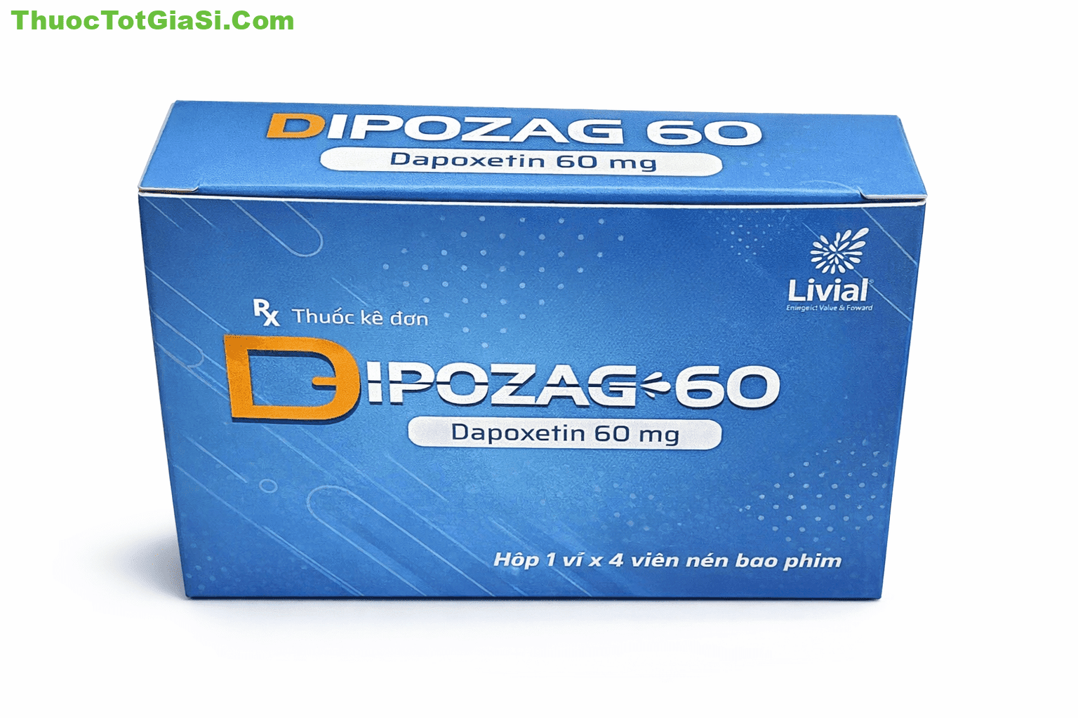 Dipozag 60 (Dapoxetin 60mg) Điều Trị Xuất Tinh Sớm Dipozag 60 (Dapoxetin 60mg) – Điều Trị Xuất Tinh Sớm Hiệu Quả