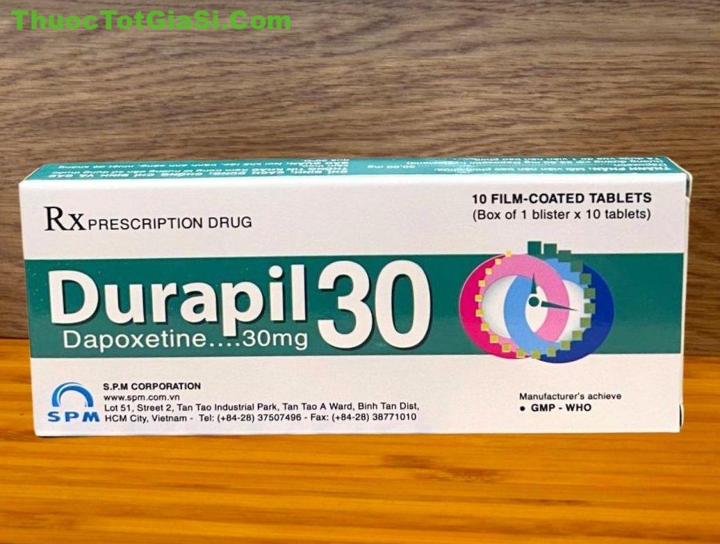 thuoc-durapil-30-dapoxetin-30mg-spm-dieu-tri-xuat-tinh-som-nam-gioi-hieu-qua-2745 Thuốc Durapil 30 (Dapoxetin 30mg) SPM điều trị xuất tinh sớm nam giới hiệu quả
