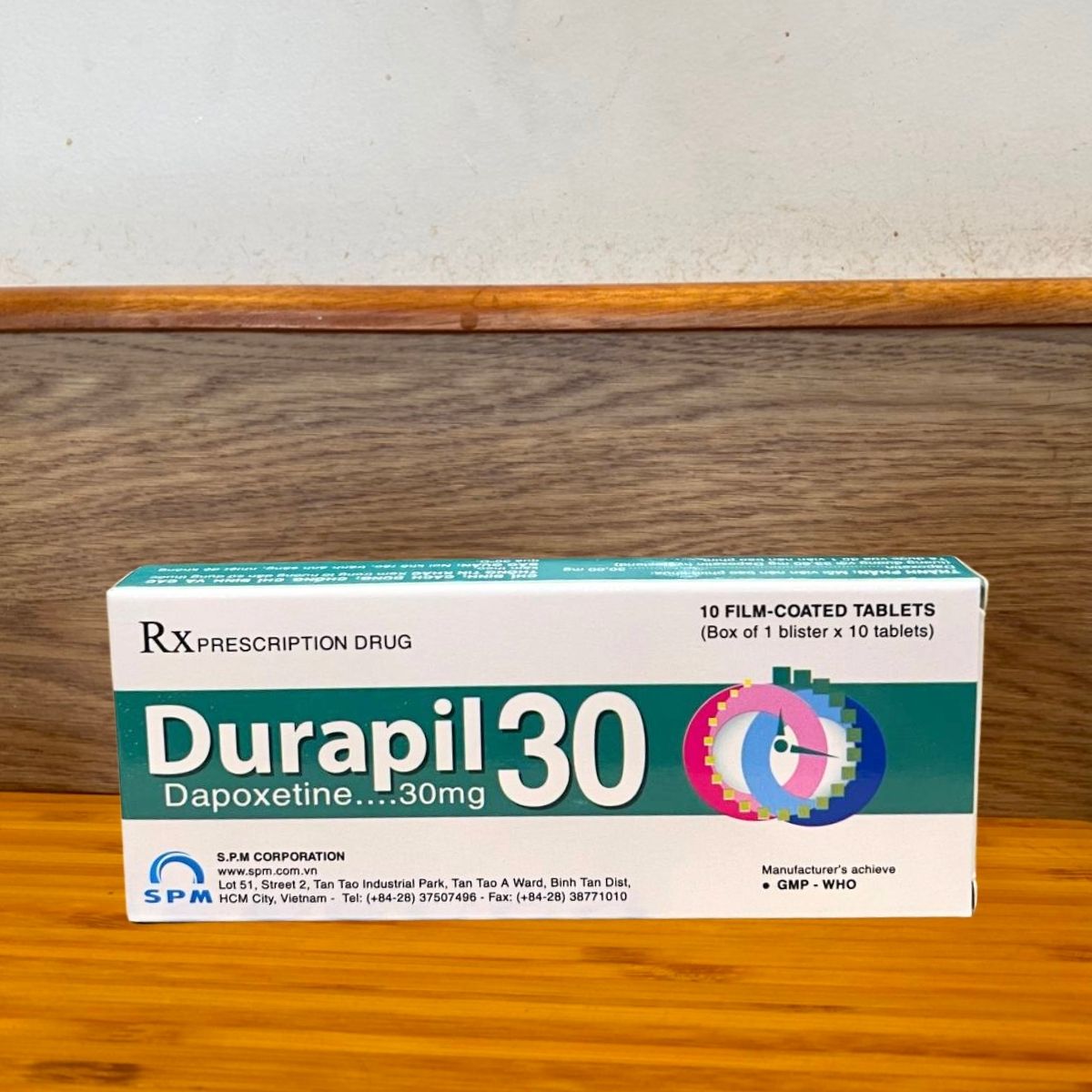 Thuốc Durapil 30 (Dapoxetin 30mg) SPM điều trị xuất tinh sớm nam giới hiệu quả 3 Durapil 30 tác dụng như thế nào? Giá bán bao nhiêu? |thuoctotgiasi.com