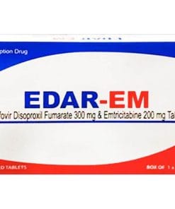 Thuốc EDAR-EM 300mg/200mg – Hỗ trợ điều trị và dự phòng HIV hiệu quả