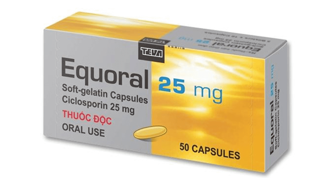 Equoral 25 mg dự phòng thải ghép sau ghép tạng |thuoctotgiasi.com
