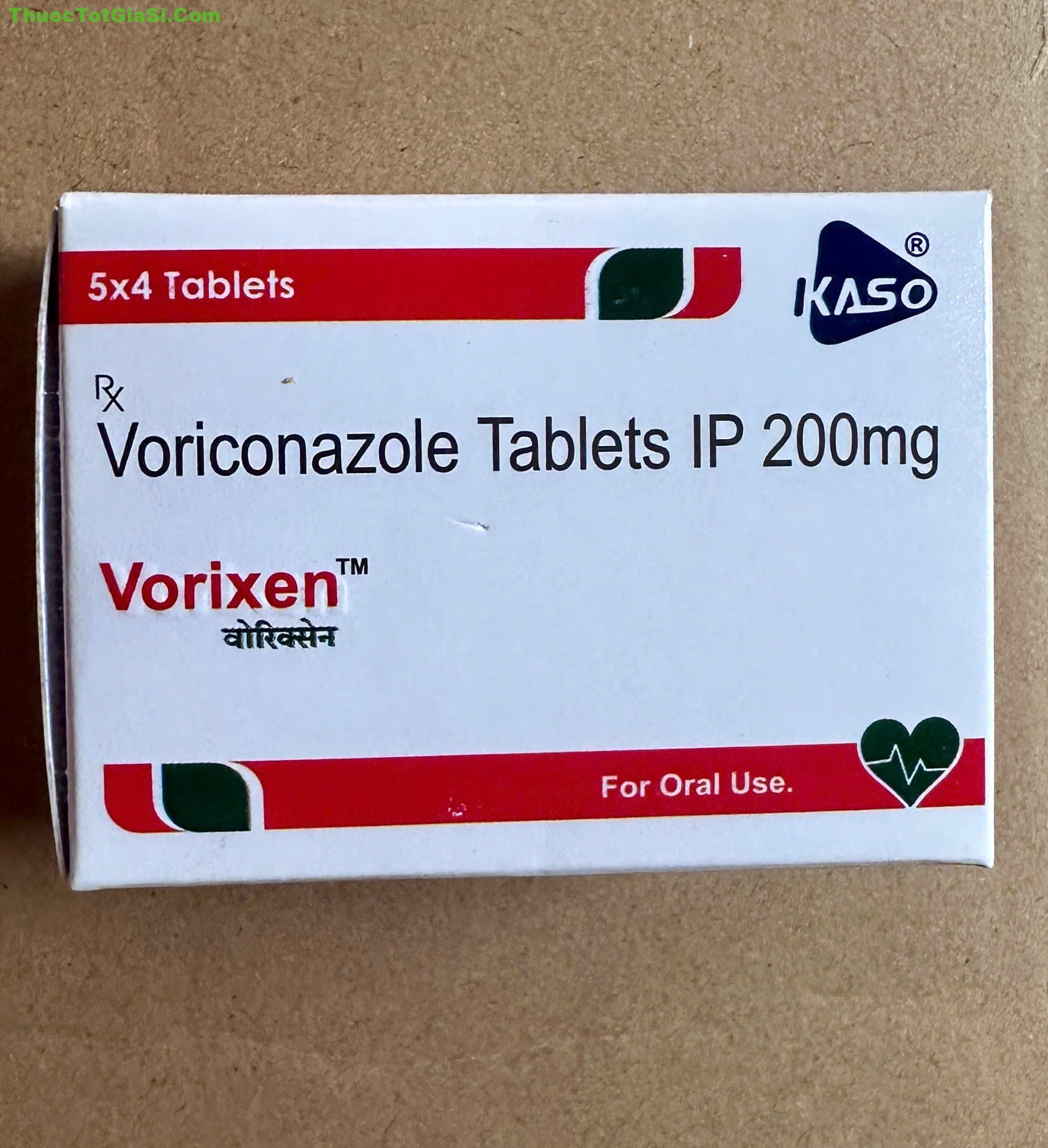 Thuốc Vorixen 200mg (Voriconazole 200mg) Thuốc Vorixen 200mg (Voriconazole 200mg) – Điều Trị Nhiễm Nấm Toàn Thân Hiệu Quả