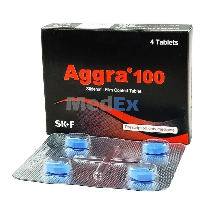 aggra-100-sildenafil-100mg-skf-thuoc-dieu-tri-roi-loan-cuong-duong-o-nam-gioi-10472 Aggra 100 (Sildenafil 100mg) SK+F – Thuốc điều trị rối loạn cương dương ở nam giới