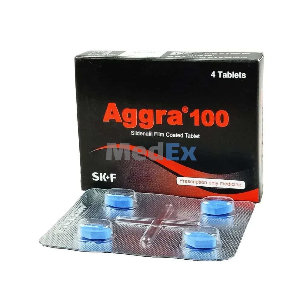 Aggra 100 (Sildenafil 100mg) SK+F – Thuốc điều trị rối loạn cương dương ở nam giới 2 Aggra 100 (Sildenafil 100mg) SK+F – Thuốc điều trị rối loạn cương dương ở nam giới |thuoctotgiasi.com