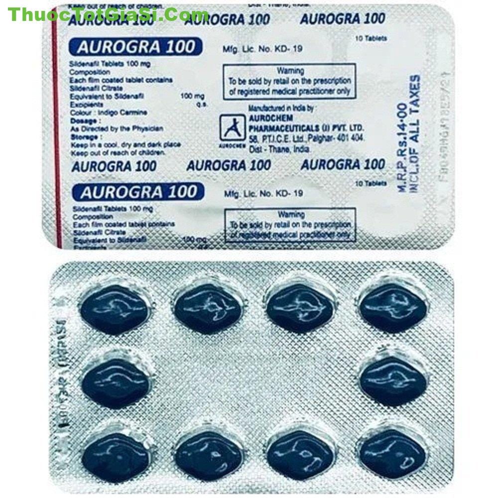 aurogra-100-sildenafil-100mg-thuoc-dieu-tri-roi-loan-cuong-duong-o-nam-gioi-10474-1 Aurogra 100 (Sildenafil 100mg) – Thuốc điều trị rối loạn cương dương ở nam giới