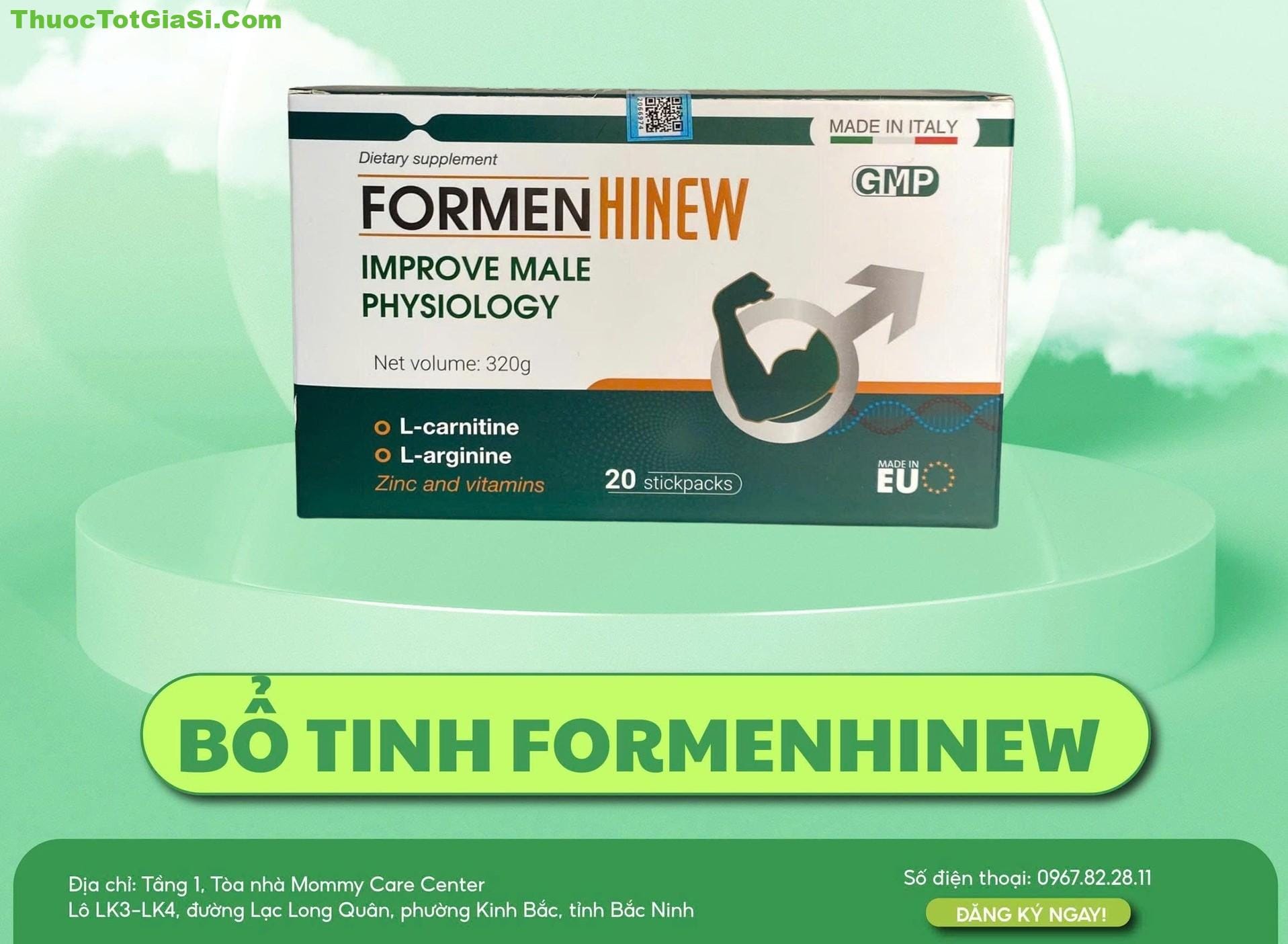 Formen Hinew Bổ Tinh ForMenHinew – Tăng Cường Sinh Lý Nam, Cải Thiện Sức Khỏe Phái Mạnh