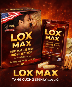 LOX Max là gì? Công dụng, cách dùng, giá bán mới nhất