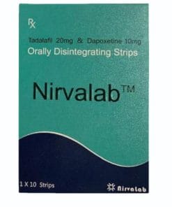 Nirvalab™ (Tadalafil 20mg + Dapoxetine 10mg) – điều trị xuất tinh sớm và rối loạn cương dương