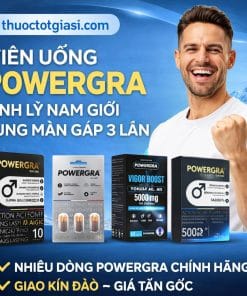 Powergra Super Gold Magic, Powergra Vigor Boost 5000mg – Tăng testosterone, tăng cường sinh lý nam tự nhiên
