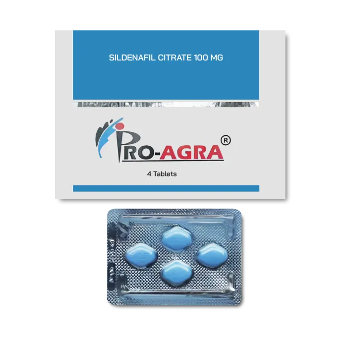 Pro-Agra Sildenafil Citrate 100mg – Thuốc điều trị rối loạn cương dương hiệu quả cho nam giới 2 Pro Agra 100 mg là thuốc gì? công dụng và giá bán