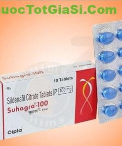 Suhagra-100 Sildenafil Citrate 100mg – Thuốc điều trị rối loạn cương dương ở nam giới