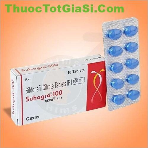 Suhagra 100 Sildenafil Citrate 100mg giá bán bao nhiêu?