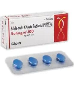 Suhagra-100 Sildenafil Citrate 100mg – Thuốc điều trị rối loạn cương dương ở nam giới